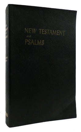 Item #178999 THE NEW TESTAMENT AND THE BOOK OF PSALMS King James Version 1611. American Bible...