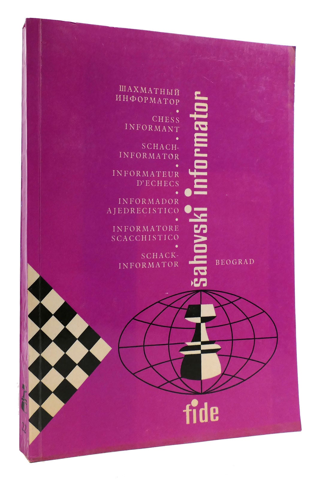 Chess Informator SAHOVSKI INFORMATOR / CHESS INFORMANT 22 | Fide Information | First ...