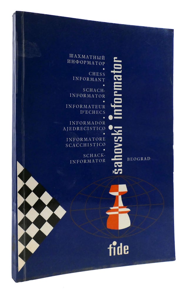 Chess Informator SAHOVSKI INFORMATOR / CHESS INFORMANT 21 | Fide Information | First ...