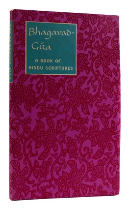Item #179205 BHAGAVAD-GITA A Book of Hindu Scriptures in the Form of a Dialogue between Prince...