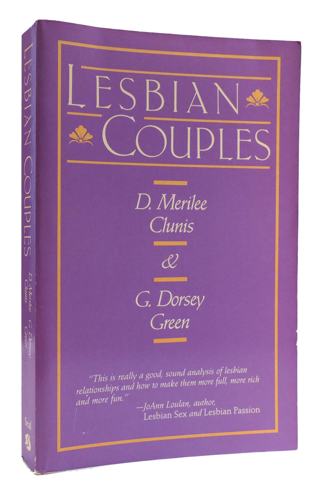 LESBIAN COUPLES : A Guide to Creating Healthy Relationships | G. Dorsey Green D. Merilee Clunis ...