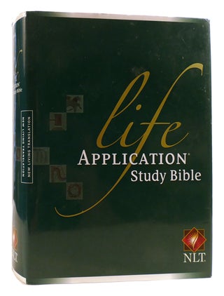 Item #179474 LIFE APPLICATION STUDY BIBLE. Bible