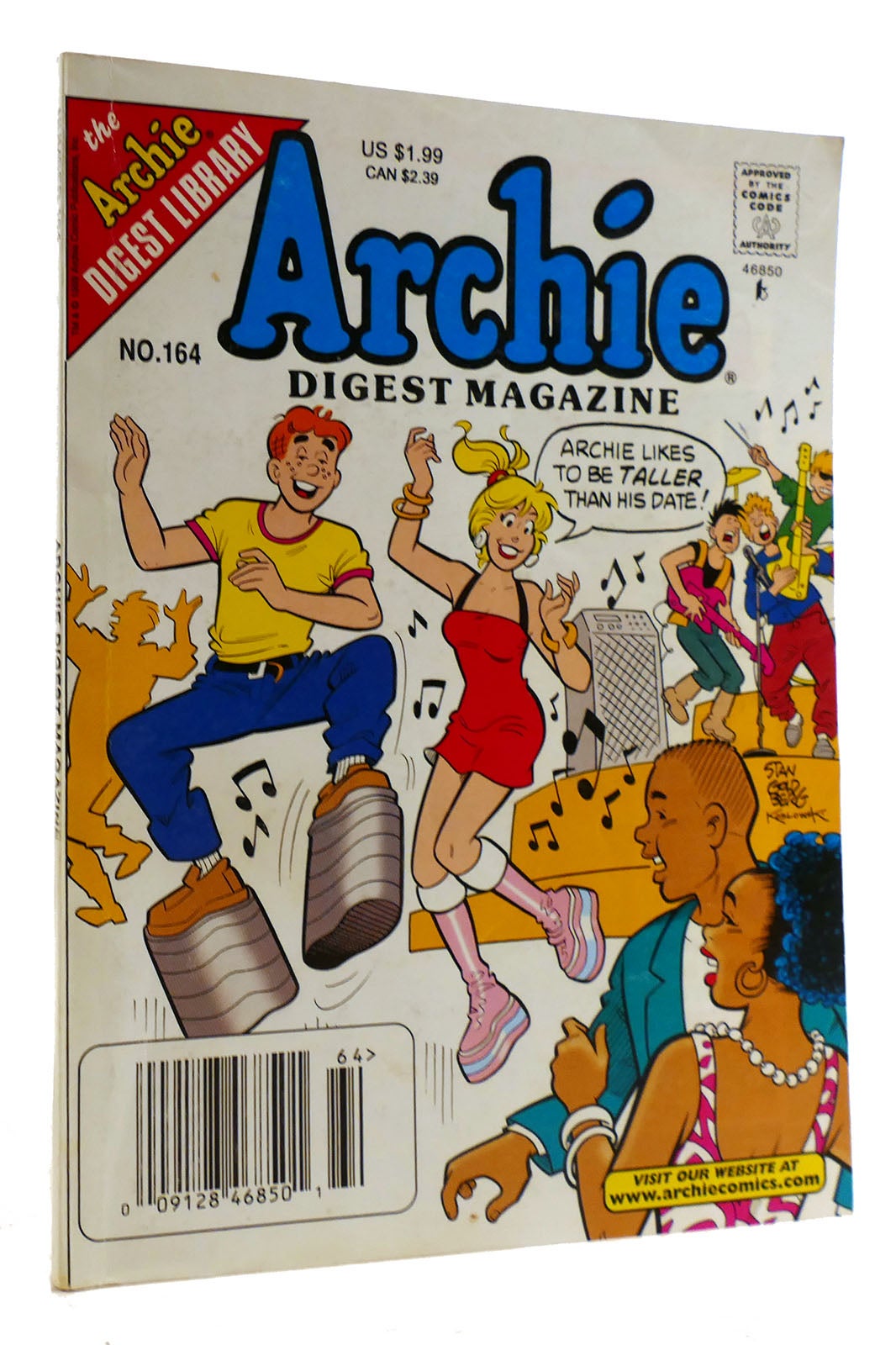 ARCHIE DIGEST MAGAZINE NO. 164 Archie Comic Digest Library | John L ...