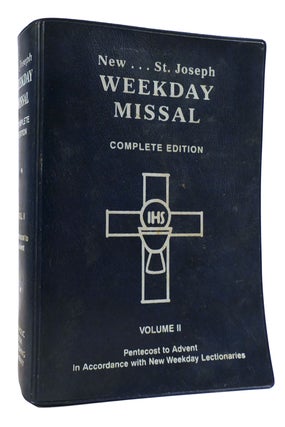 Item #179701 NEW ST. JOSEPH WEEKDAY MISSAL VOL. II Pentecost to Advent in Accordance with Tnew...