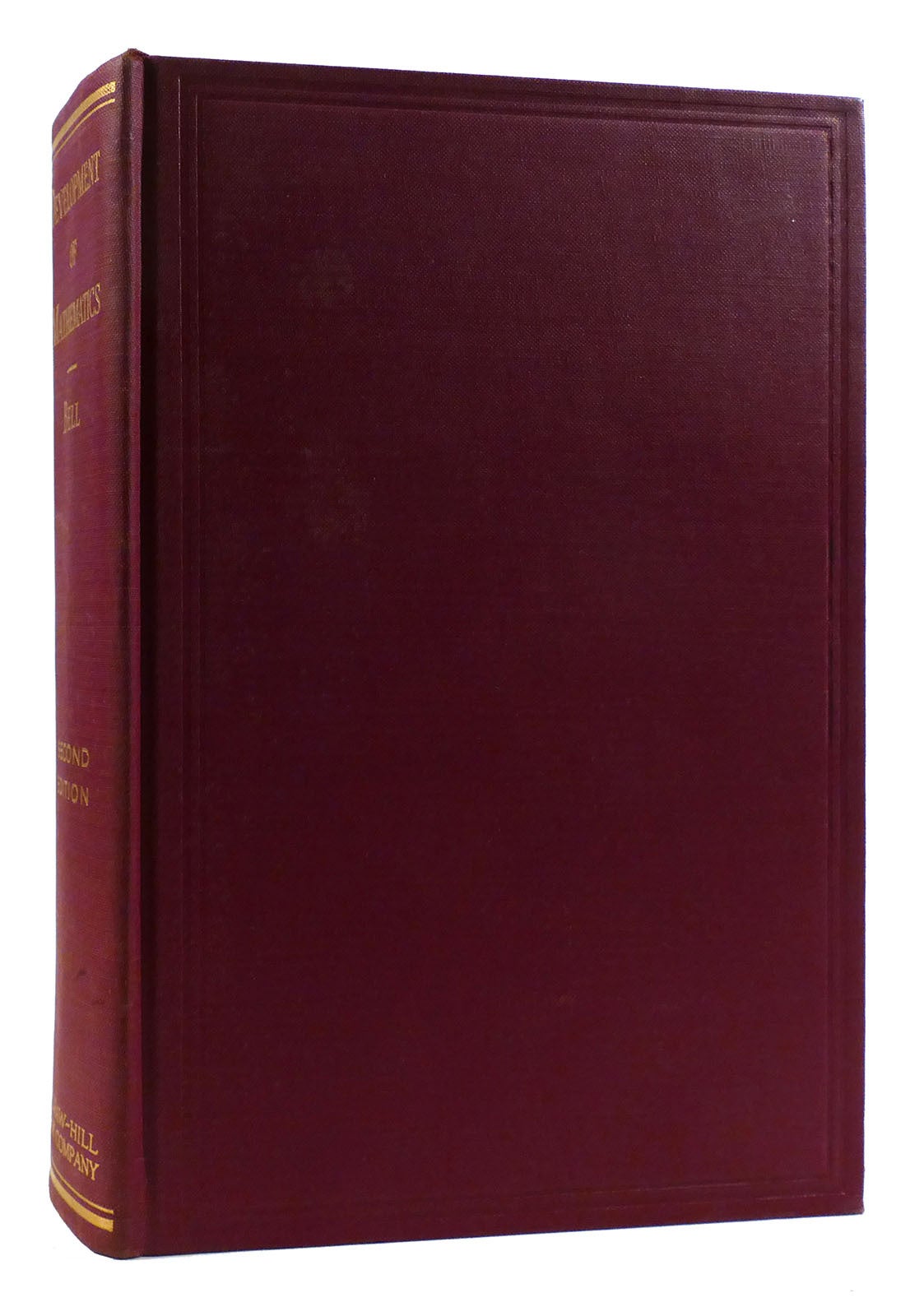 The development of mathematics e t bell second edition seventh