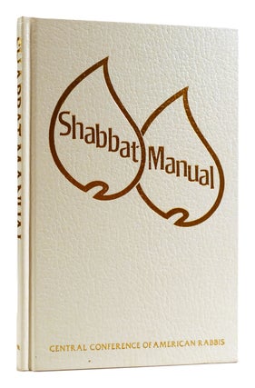 Item #180116 SHABBAT MANUAL. Central Conference Of American Rabbis