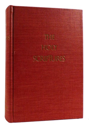 Item #180241 THE HOLY SCRIPTURES ACCORDING TO THE MASORETIC TEXT. Jewish Publication Society