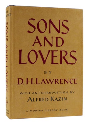 Item #180453 SONS AND LOVERS. D. H. Lawrence