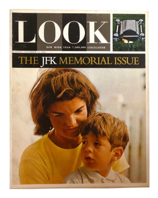 Item #180747 THE JFK MEMORIAL ISSUE Look Magazine November 1964. William B. Arthur John F. Kennedy