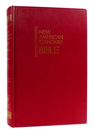 Item #181154 NEW AMERICAN STANDARD BIBLE. Bible