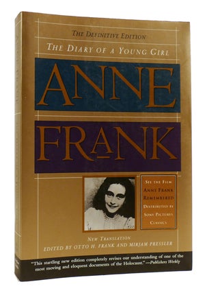 Item #181194 THE DIARY OF A YOUNG GIRL. Anne Frank