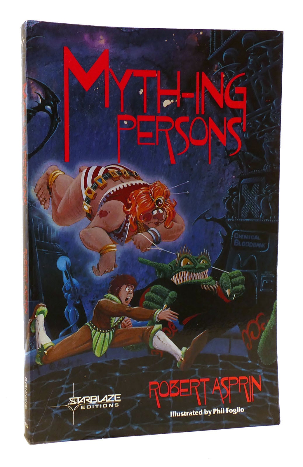 MYTH ING PERSONS Robert Asprin First Edition First Printing MYTH ING PERSONS Robert Asprin First Edition First Printing
