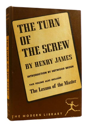 Item #181565 THE TURN OF THE SCREW & THE ASPERN PAPERS Modern Library. Henry James