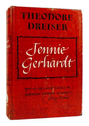 Item #181685 JENNIE GERHARDT. Theodore Dreiser