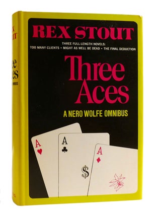 Item #181716 THREE ACES. Rex Stout