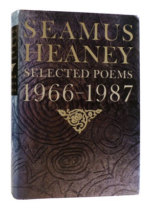 Item #181781 SELECTED POEMS 1966-1987. Seamus Heaney