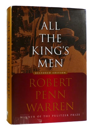 Item #182157 ALL THE KING'S MEN. Robert Penn Warren