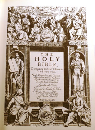 THE HOLY BIBLE CONTAINING THE OLD AND NEW TESTAMENTS 400th Anniversary Edition