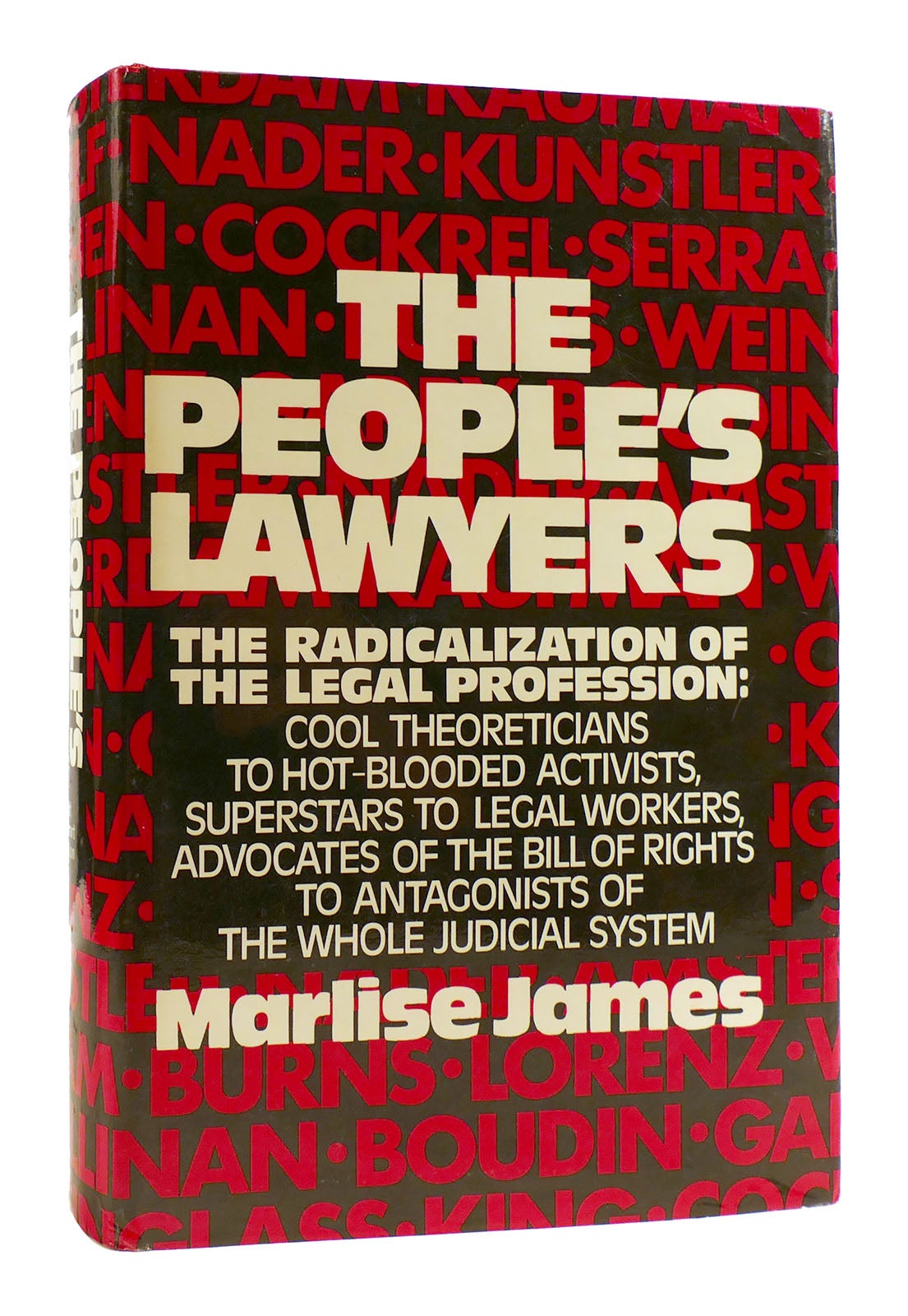 The Peoples Lawyer Marlise James First Edition First Printing