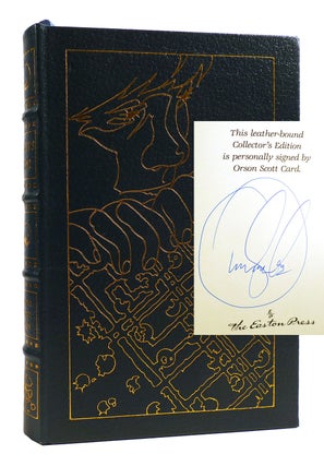 Item #182415 ENDER'S GAME SIGNED Easton Press. Orson Scott Card