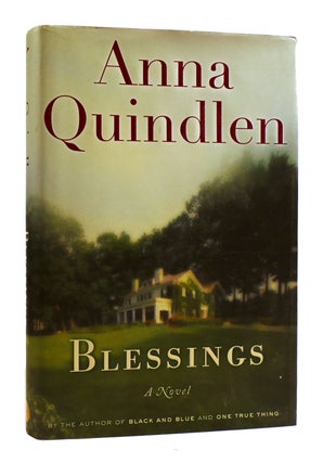 Item #182490 BLESSINGS. Anna Quindlen
