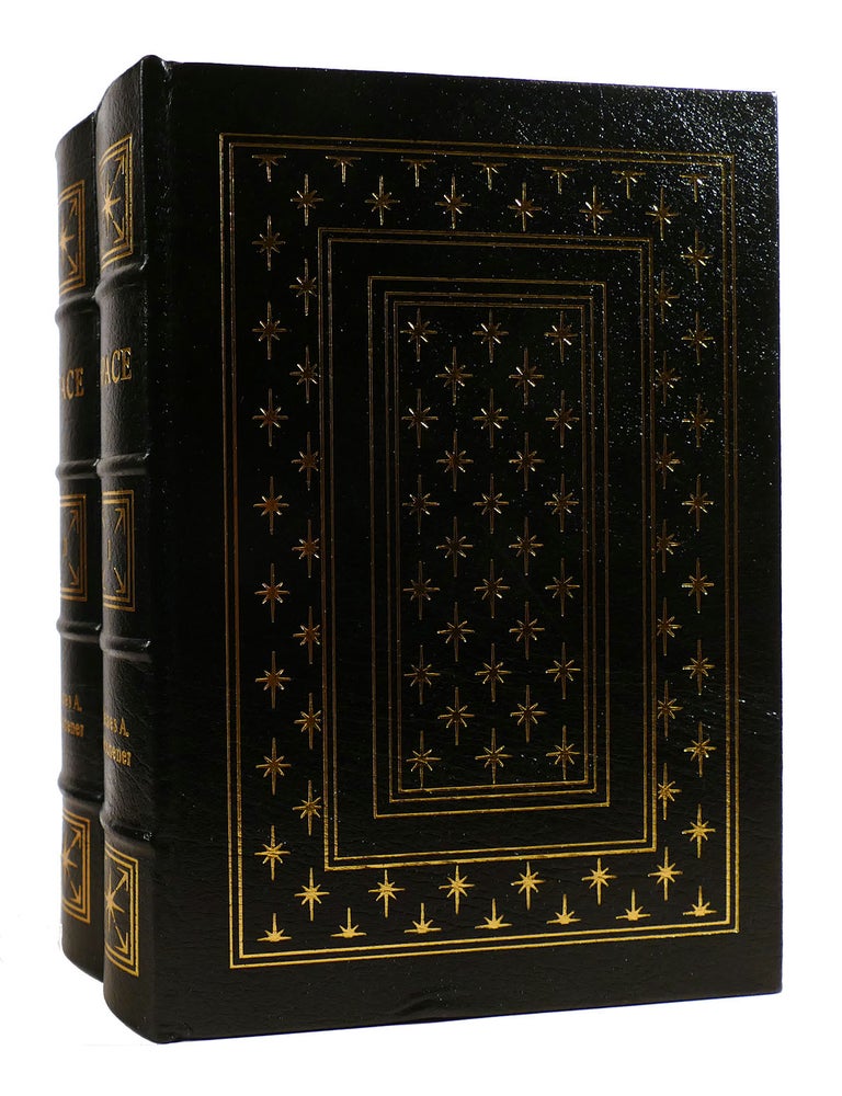 Item #182729 SPACE 2 VOLUME SET; Easton Press. James A. Michener.