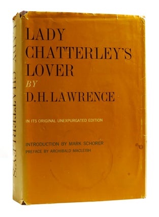 Item #182805 LADY CHATTERLEY'S LOVER. D. H. Lawrence