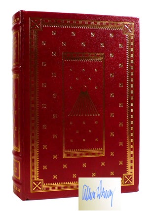 Item #182869 A GOD AGAINST THE GODS; SIGNED Franklin Library. Allen Drury