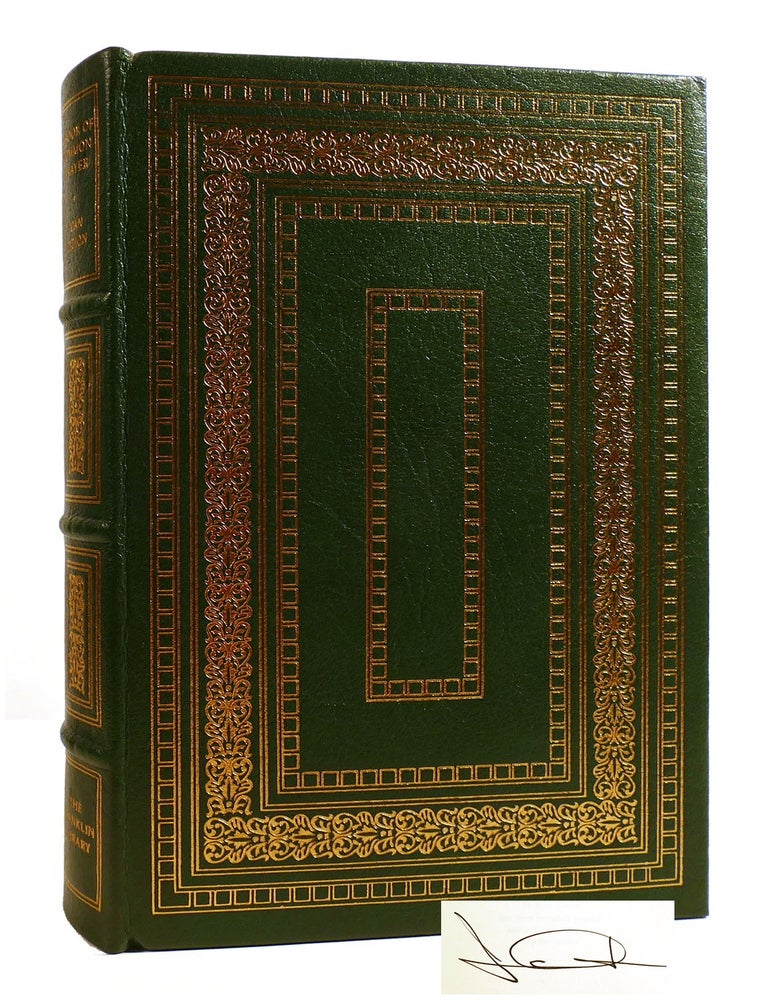 Item #182917 A BOOK OF COMMON PRAYER; SIGNED Franklin Library. Joan Didion.