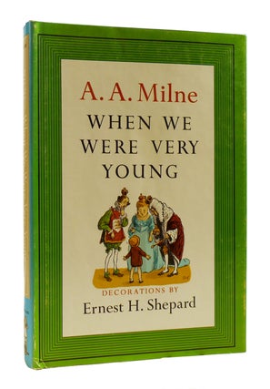 Item #183084 WHEN WE WERE VERY YOUNG. A. A. Milne