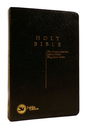 Item #183189 HOLY BIBLE African American Jubilee Edition King James Version. King James Holy Bible