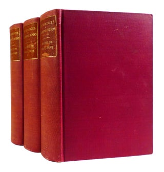 Item #183581 VICOMTE DEBRAGELONNE 3 VOLUME SET The Romances of Alexandre Dumas. Alexandre Dumas
