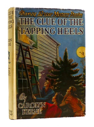 Item #183670 THE CLUE OF THE TAPPING HEELS Nancy Drew Mystery Stories. Carolyn Keene