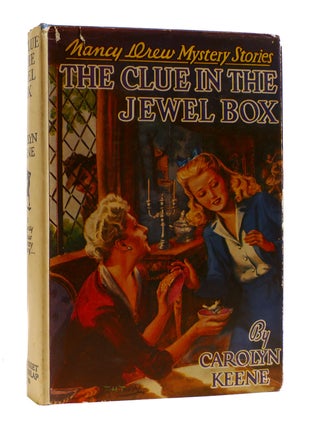 Item #183683 THE CLUE IN THE JEWEL BOX Nancy Drew Mystery Stories. Carolyn Keene