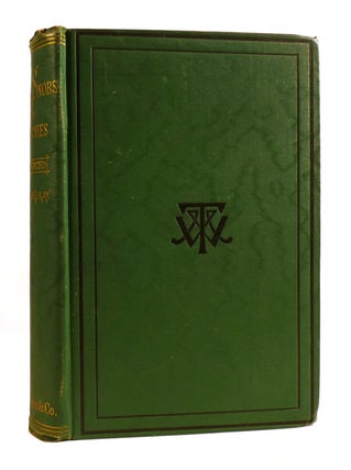 Item #183704 THE BOOK OF SNOBS; SKETCHES OF LIFE AND OF CHARACTER. William Makepeace Thackeray
