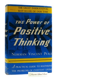 Item #183836 THE POWER OF POSITIVE THINKING SIGNED. Norman Vincent Peale
