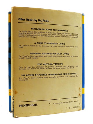 THE POWER OF POSITIVE THINKING SIGNED
