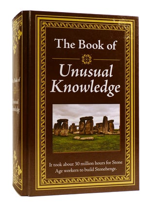 Item #184179 THE BOOK OF UNUSUAL KNOWLEDGE