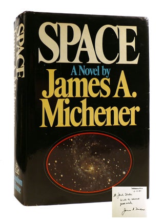 Item #184301 SPACE SIGNED. James A. Michener