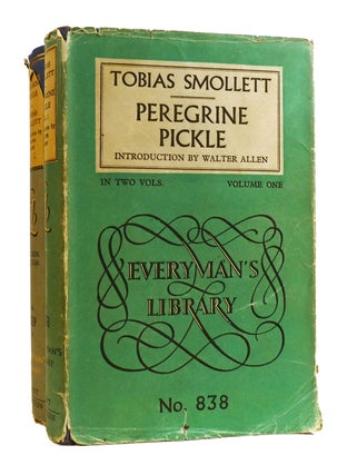 Item #184365 PEREGRINE PICKLE IN TWO VOLUMES Everyman's Library. Tobias Smollett