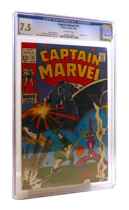 Item #184551 CAPTAIN MARVEL #11 MARCH 1969 CGC 7.5 Graded. Marvel