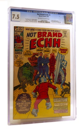 Item #184554 NOT BRAND ECHH #1 1967 CGC 7.5 Graded. Marvel
