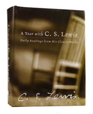 Item #184831 A YEAR WITH C. S. LEWIS. C. S. Lewis