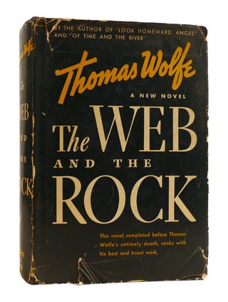 Item #184837 THE WEB AND THE ROCK. Thomas Wolfe