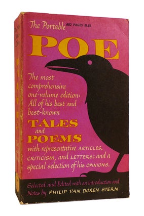 Item #184926 THE PORTABLE POE. Edgar Allan Poe Philip Van Doren Stern
