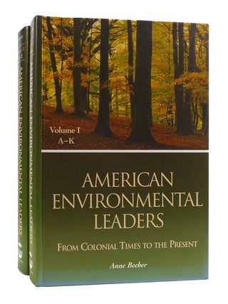 Item #185053 AMERICAN ENVIRONMENTAL LEADERS 2 VOLUME SET; From Colonial Times to the Present 2...