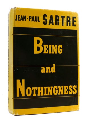 Item #185081 BEING AND NOTHINGNESS An Essay on Phenomenological Ontology. Jean-Paul Sartre