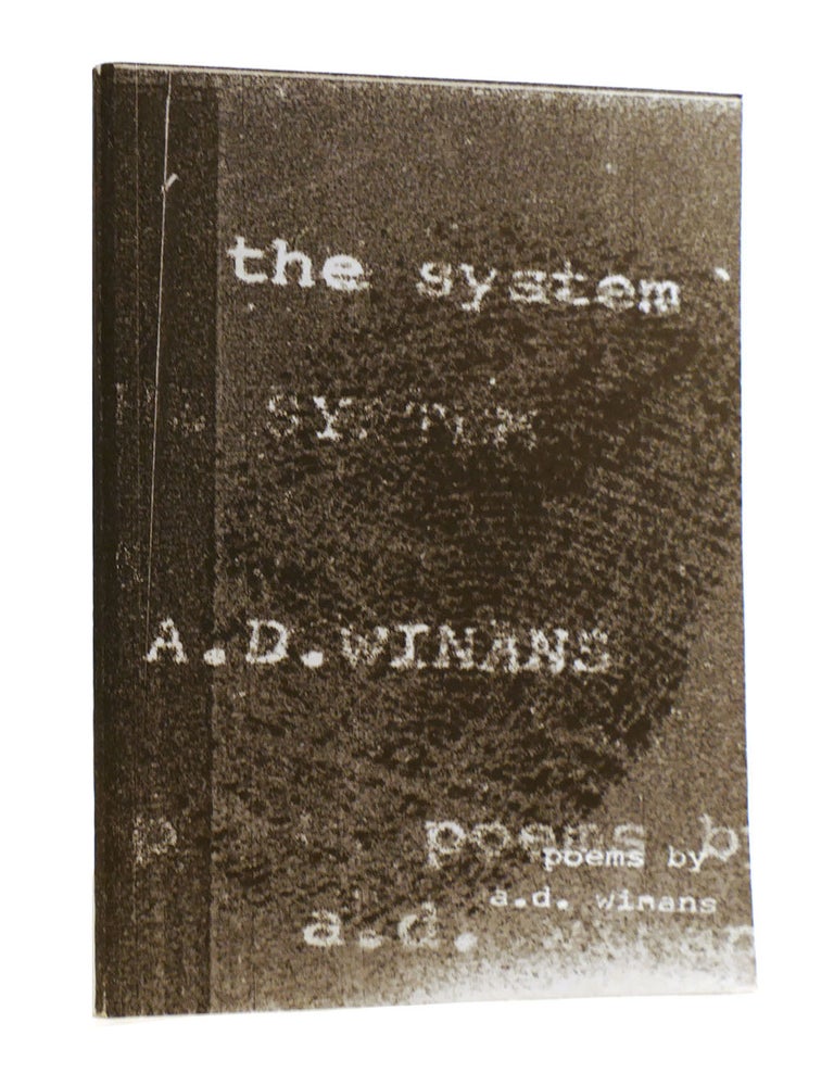 Item #185324 THE SYSTEM. Allan David - A. D. Winans.