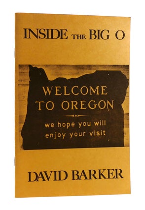 Item #185342 INSIDE THE BIG O. David Barker