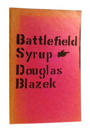 Item #185374 BATTLEFIELD SYRUP Meatball No. 3. Douglas Blazek